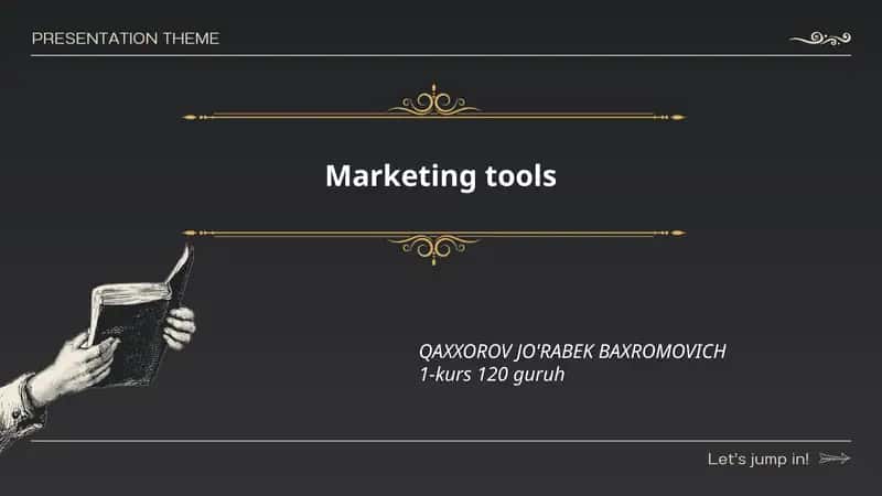 Marketing tools 1