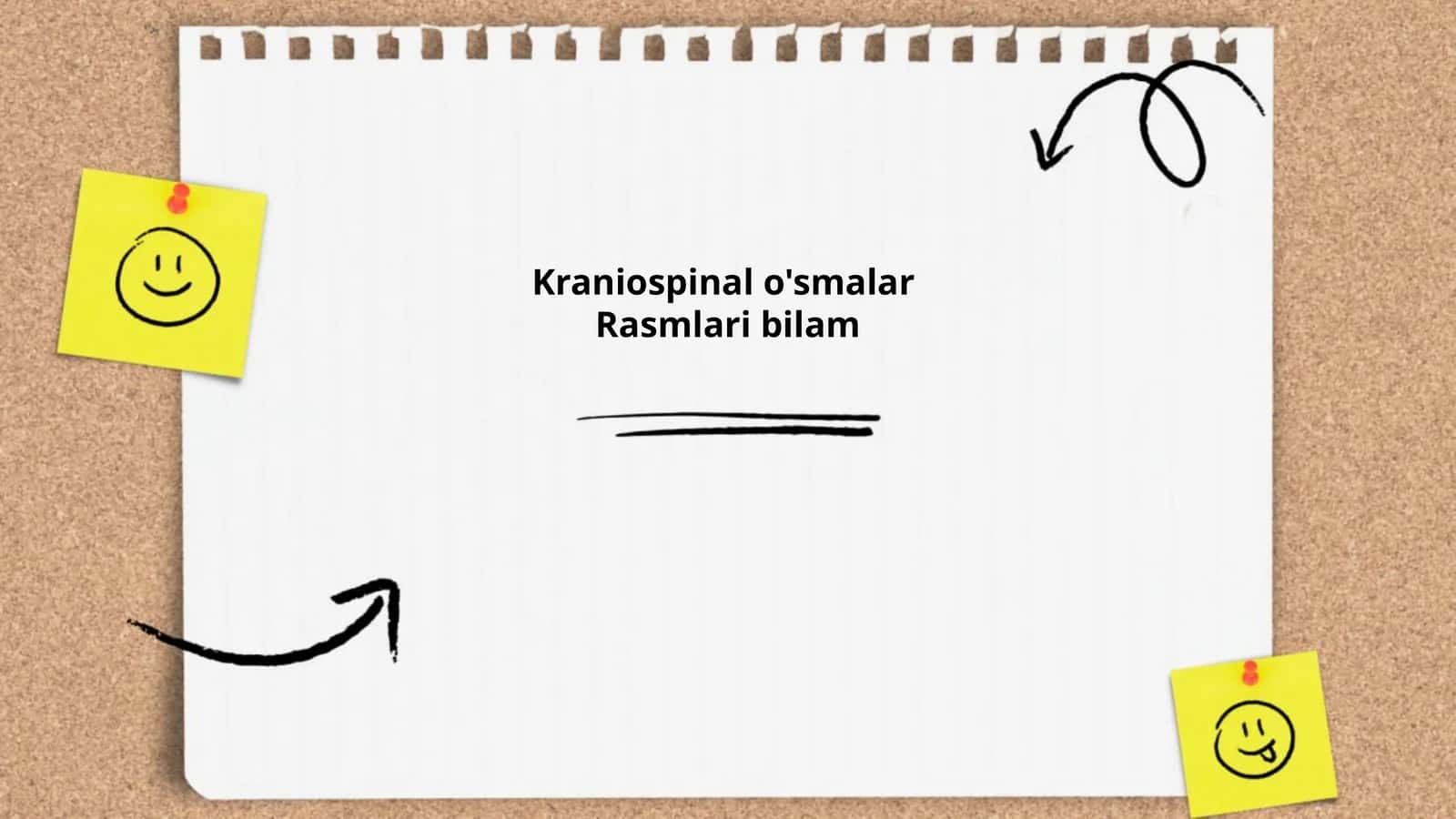Kraniospinal o'smalar 1