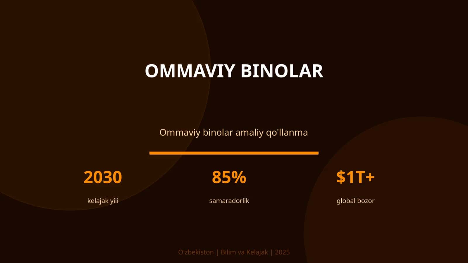 Ommaviy binolar 1