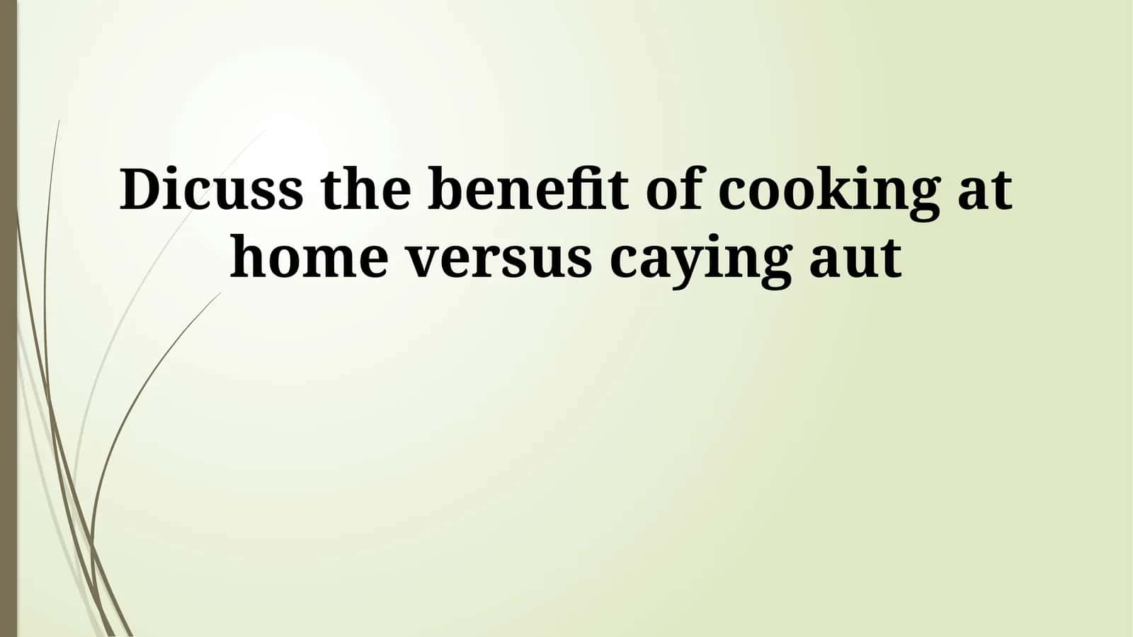 Benefits of Cooking at Home 1