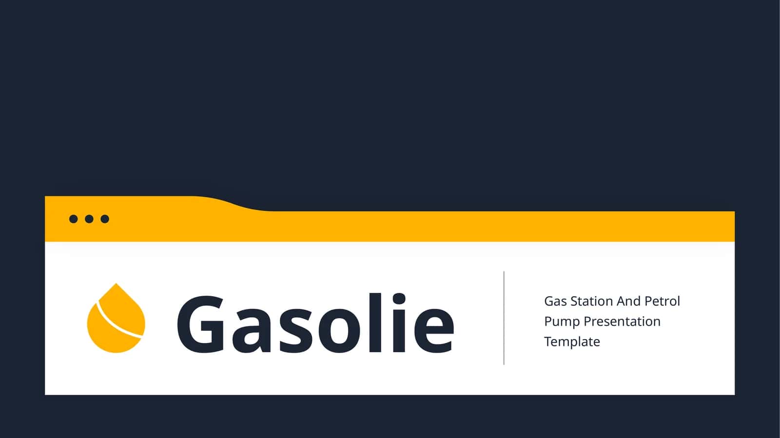Gas Station And Petrol Pump Presentation Template 1