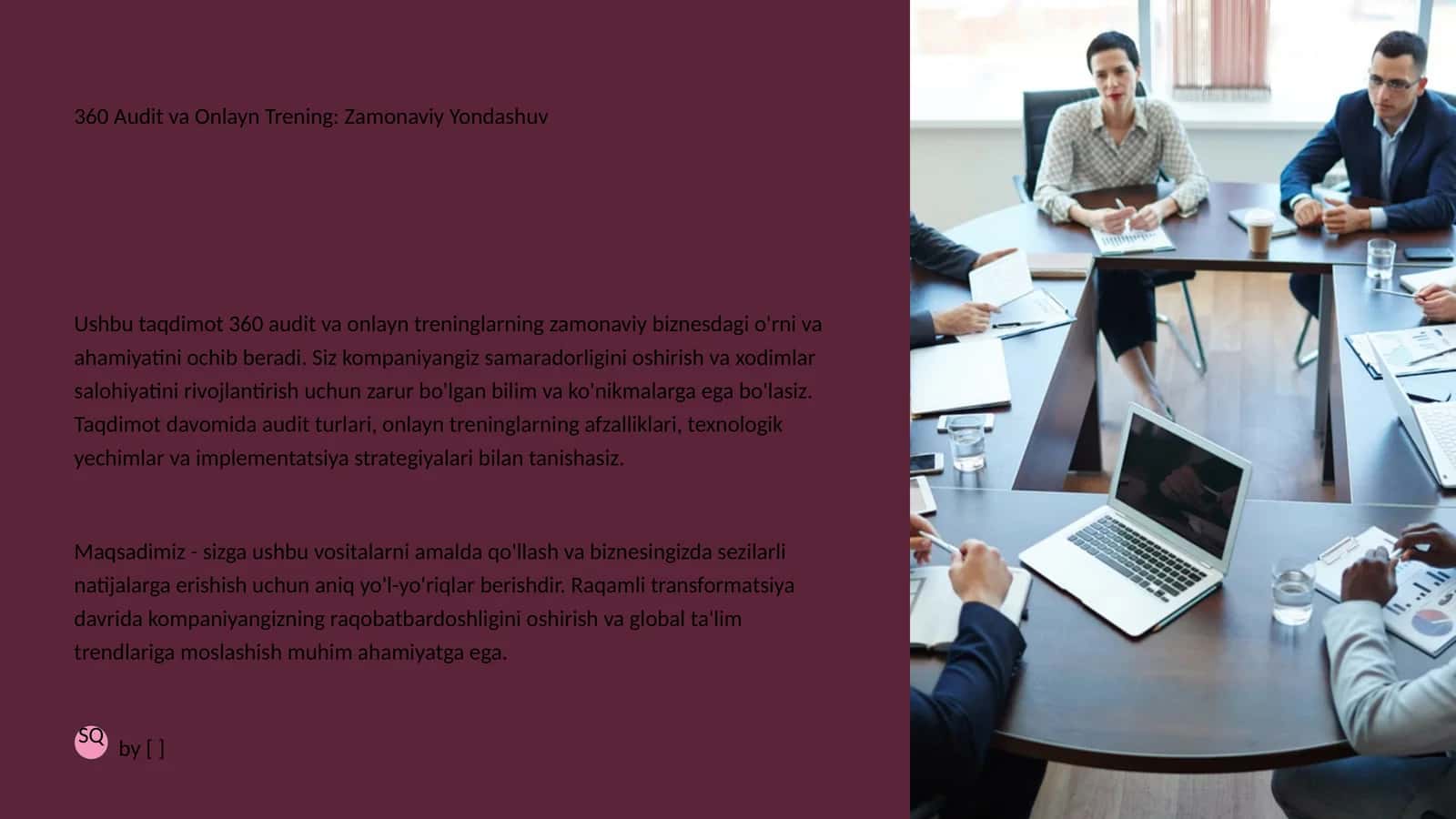 360 Audit va Onlayn Trening: Zamonaviy Yondashuv 1
