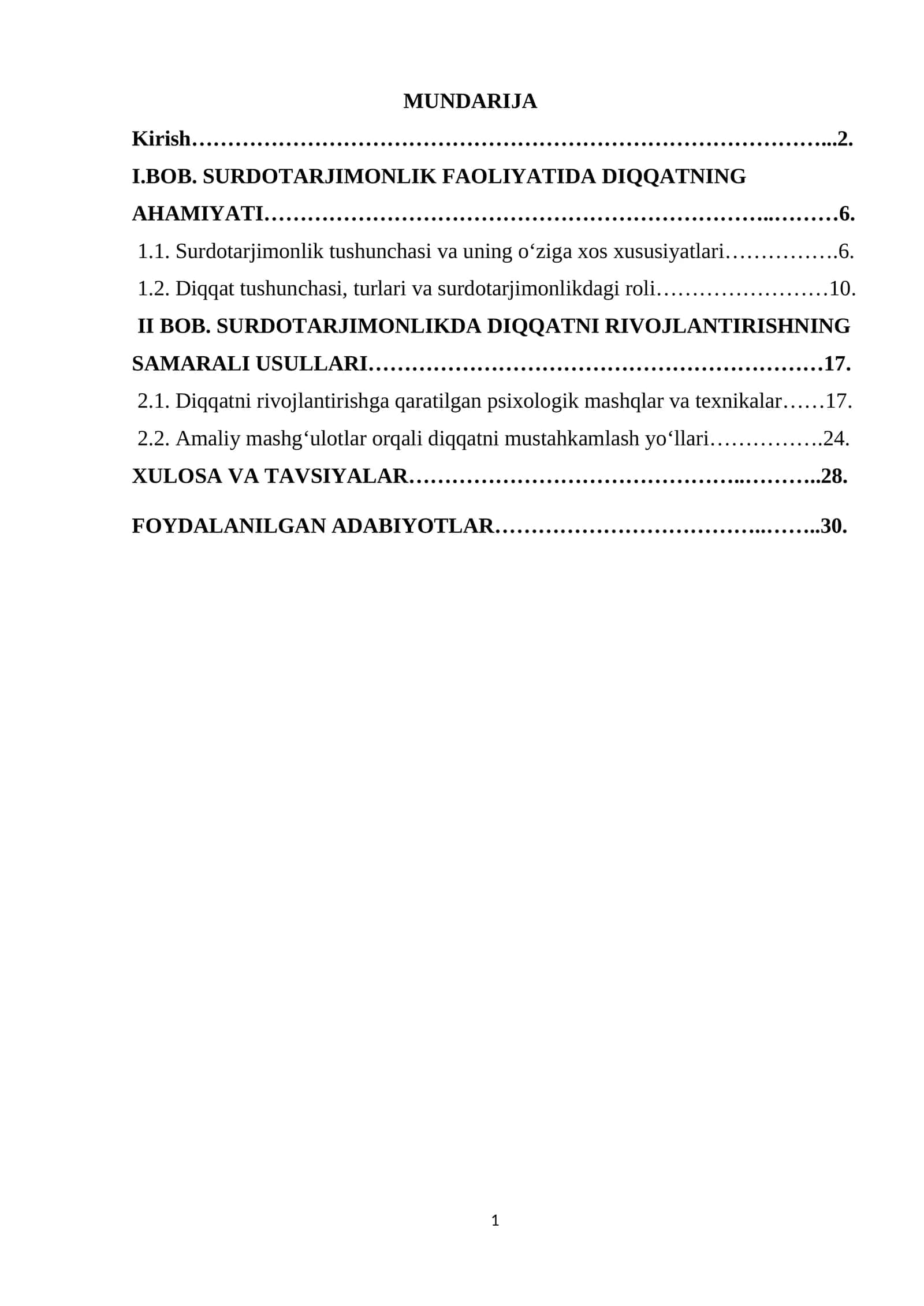 SURDOTARJIMONLIK FAOLIYATIDA DIQQATNING AHAMIYATI 1