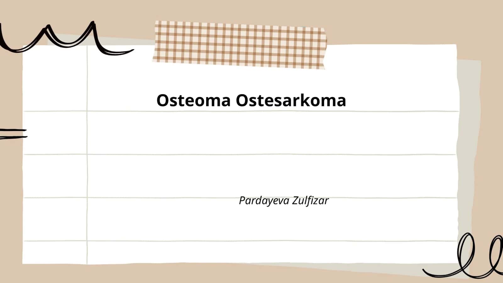 Osteoma Ostesarkoma 1
