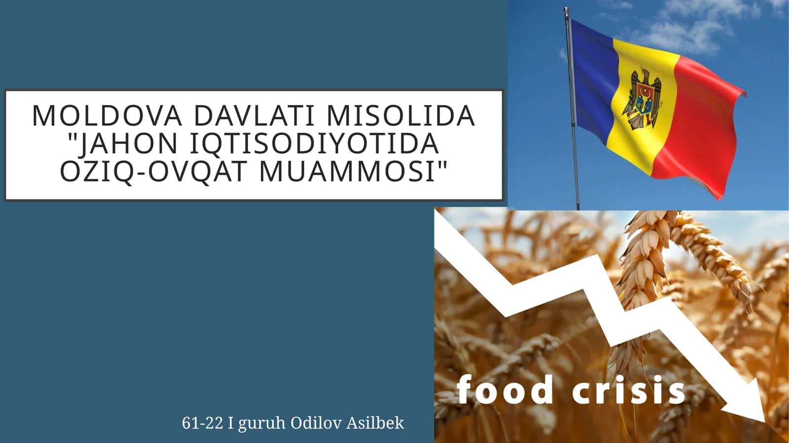 Global oziq-ovqat muammosi 1