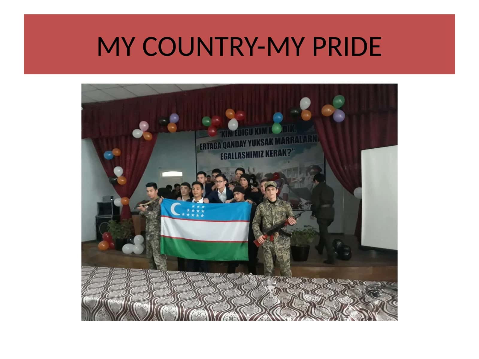 MY COUNTRY-MY PRIDE 1