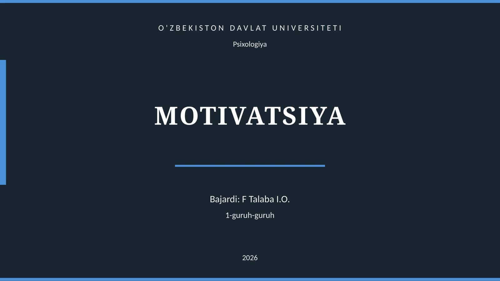MOTIVATSIYA 1