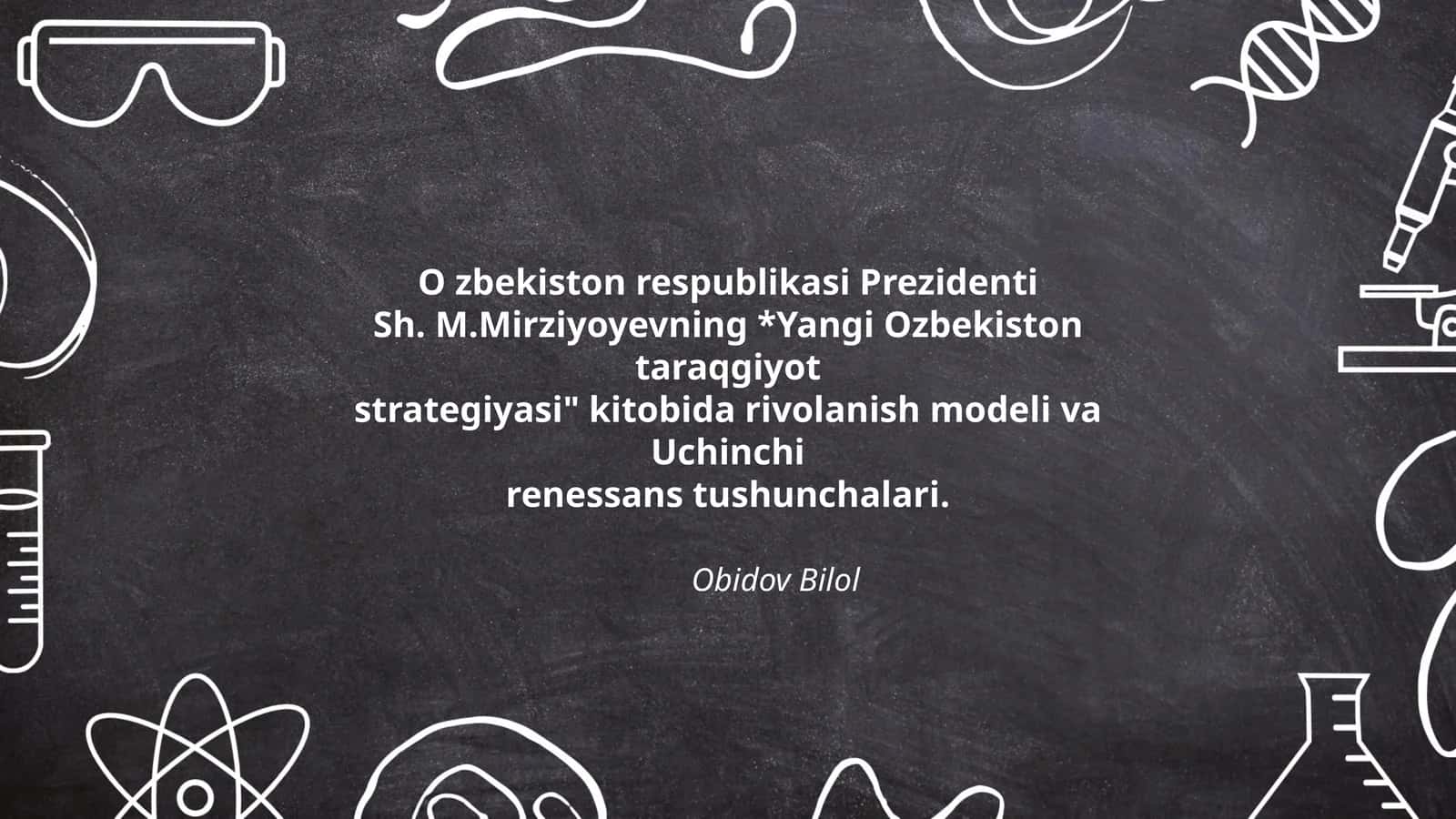 Uchinchi renessans tushunchalari 1