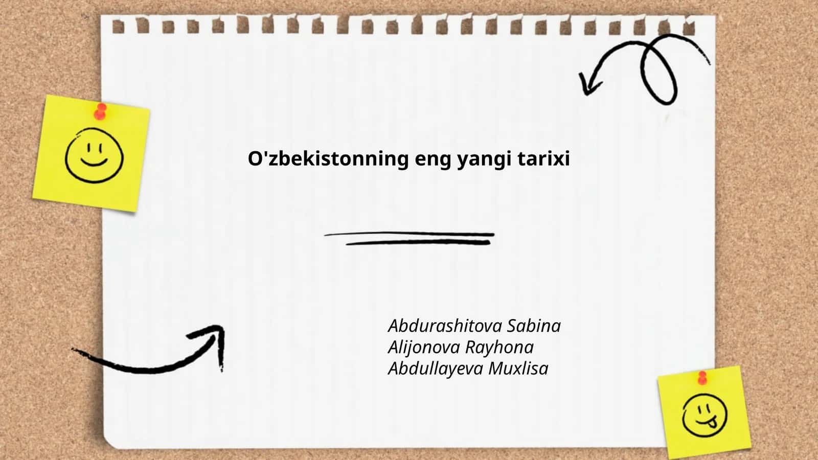O'zbekistonning eng yangi tarixi 1