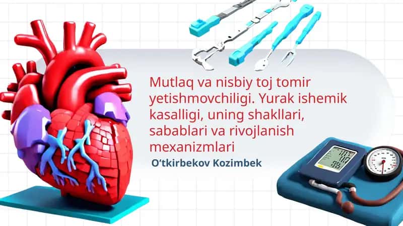 Yurak ishemik kasalligi va sabablari tahlili 1
