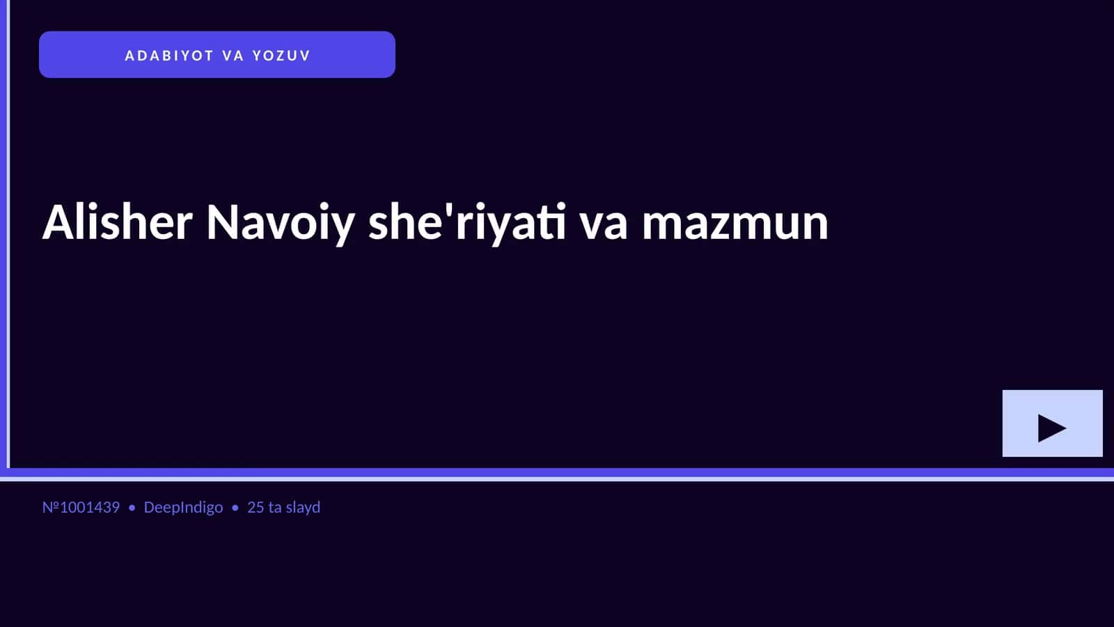 Alisher Navoiy she'riyati va mazmun 1