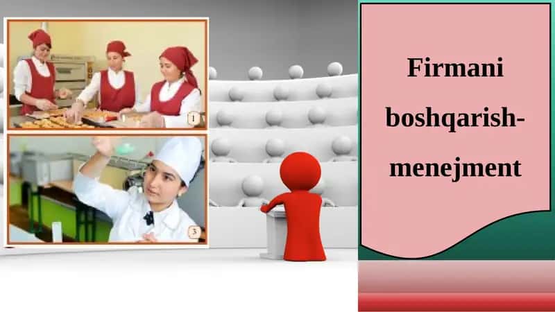 Firmani boshqarish-menejment 1
