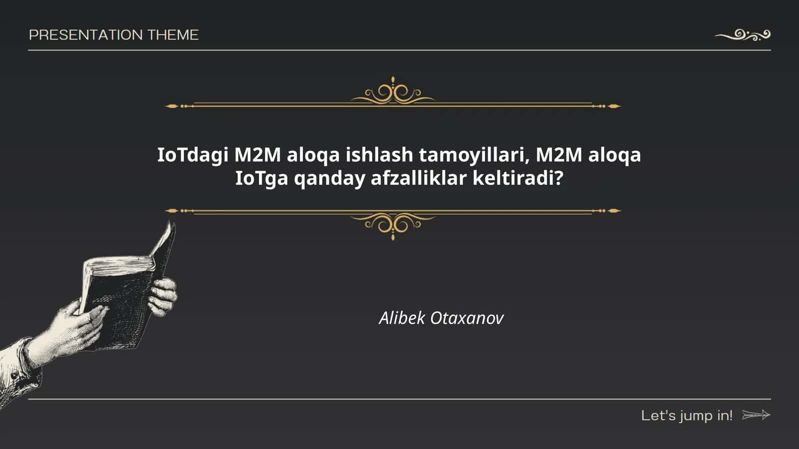 IoTda M2M aloqa ishlash tamoyillari 1