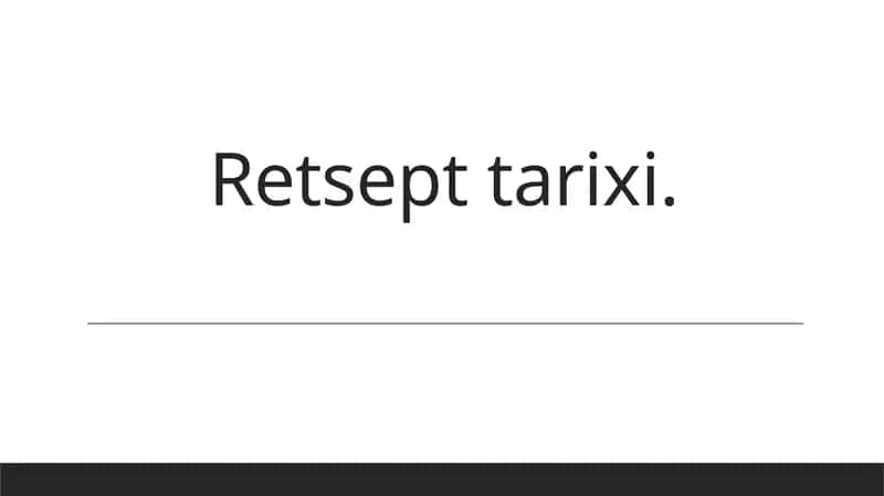Tibbiyot retseptlarining tarixi 1