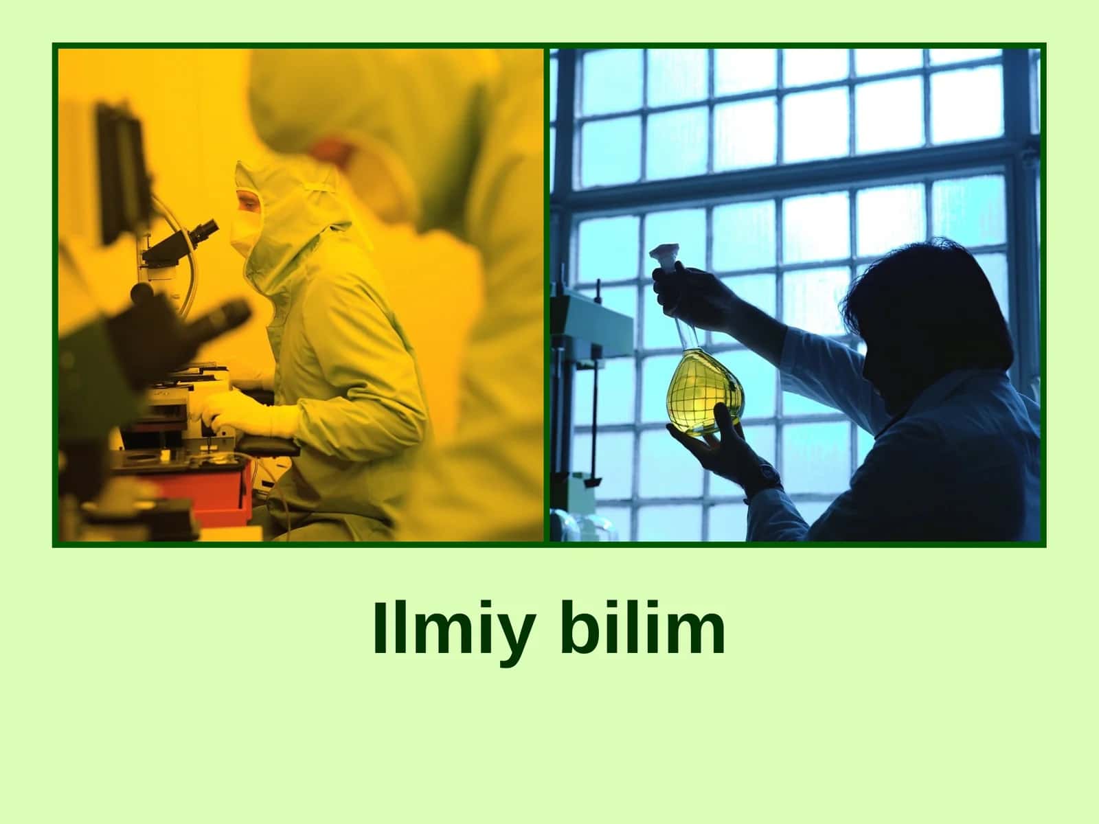 Ilmiy bilim 1