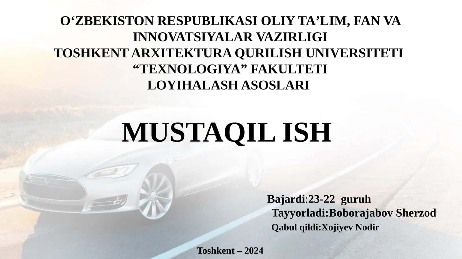 Ko‘p qavatli turar-joy binolari 1
