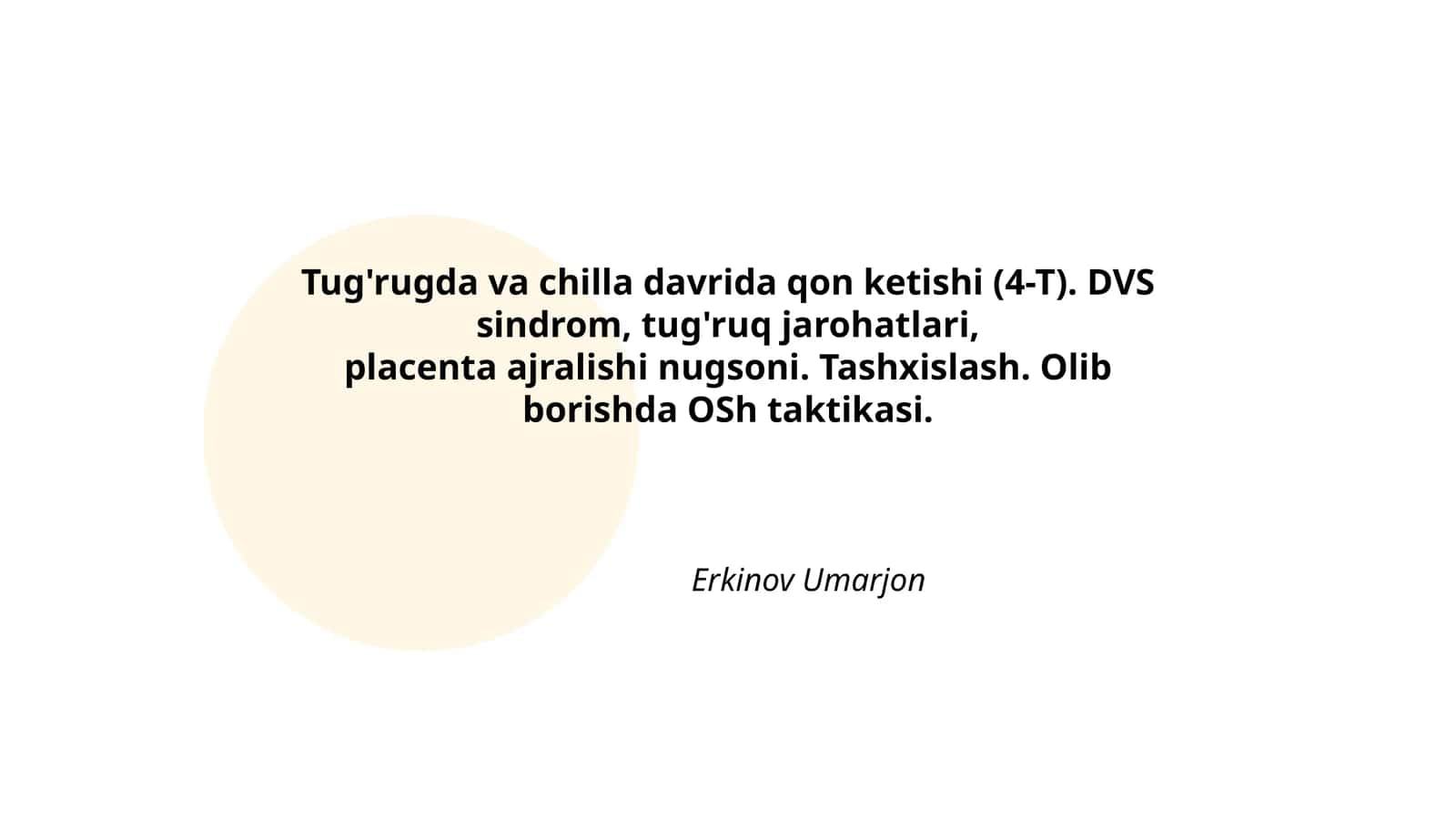 Tug'rugda va chilla davrida qon ketish: ta'rif va epidemiologiya 1