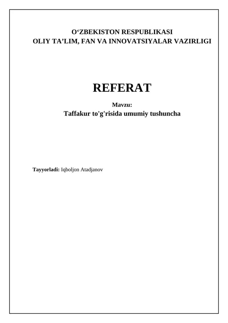 Kontemplatsiya 1
