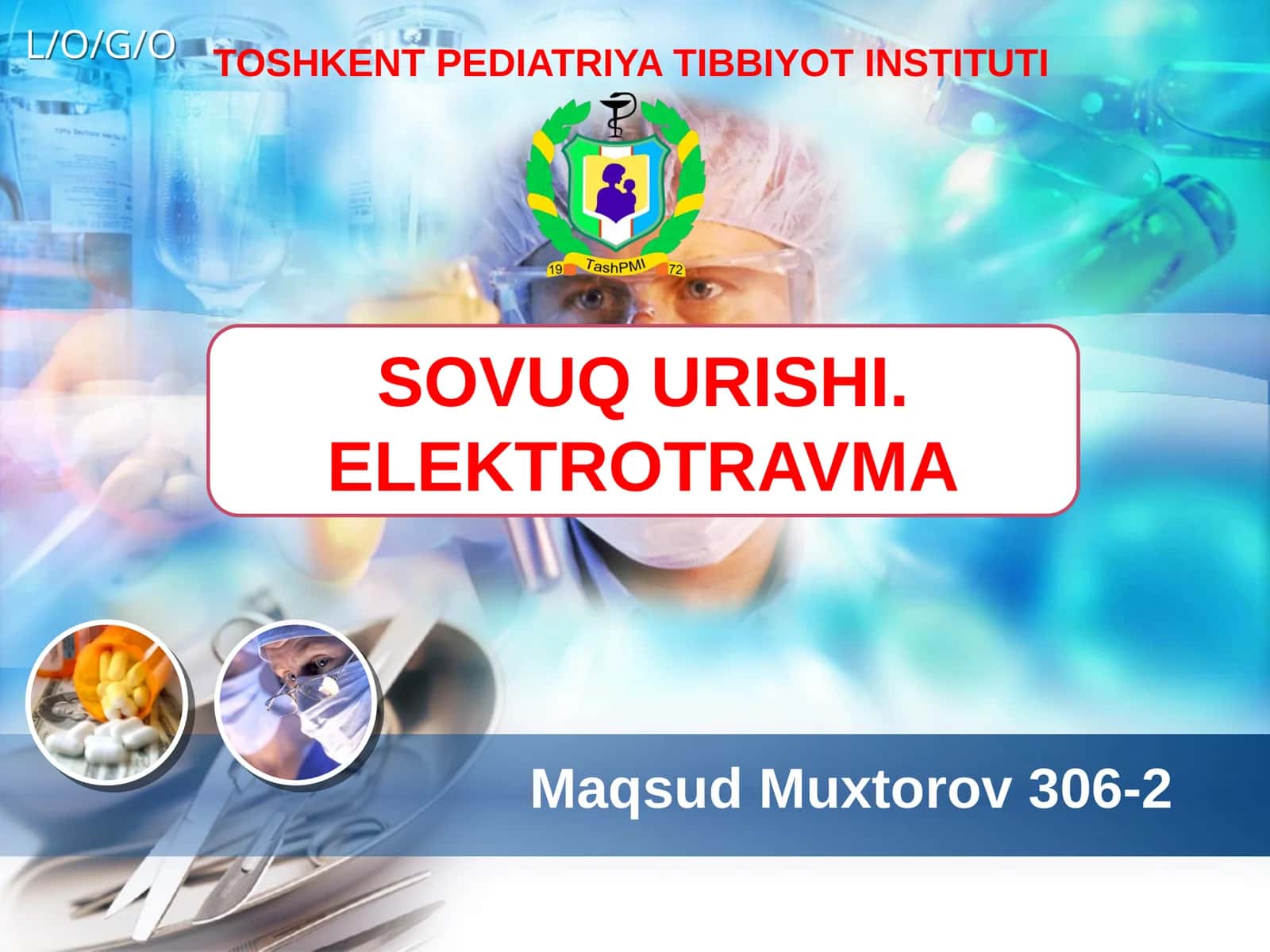 SOVUQ URISHI. ELEKTROTRAVMA 1