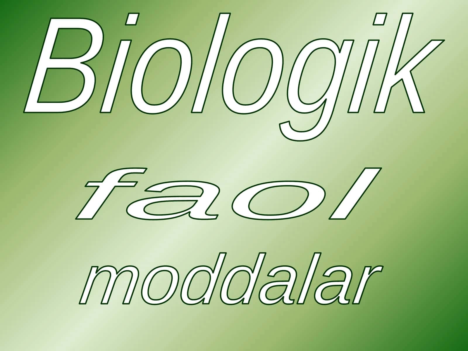Biologik faol moddalar 1