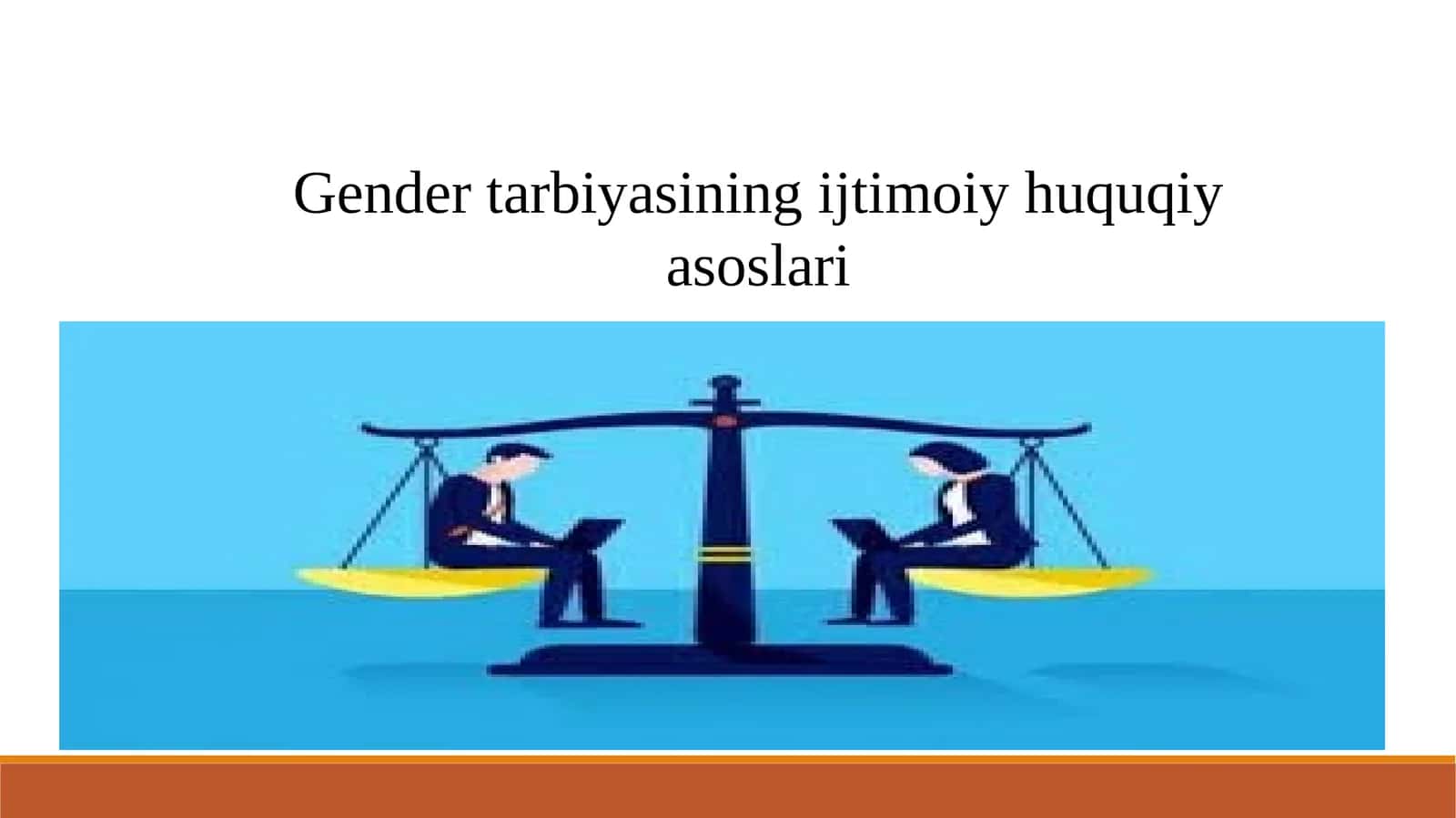 Gender tarbiyasining ijtimoiy huquqiy asoslari 1