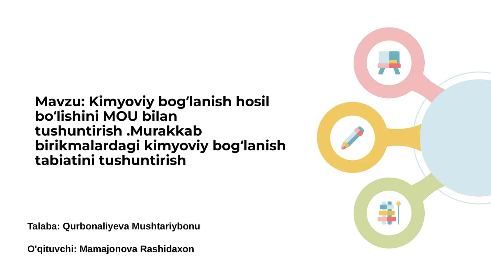 Kimyoviy Bog‘lanishning Asosiy Tushunchasi 1