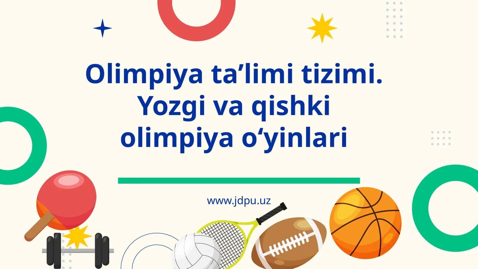 Yozgi va qishki olimpiya o‘yinlari 1