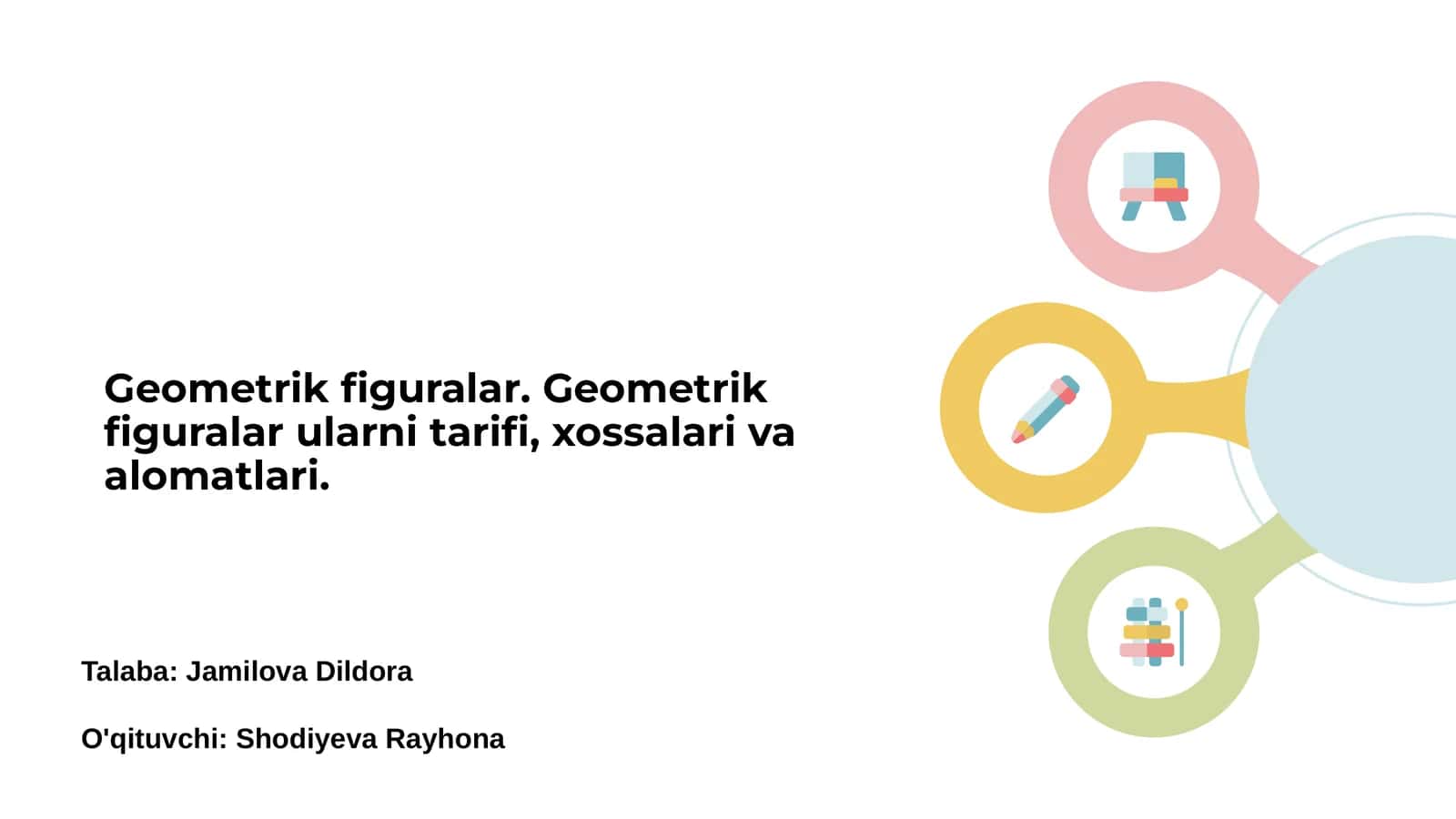 Geometrik figuralar 1