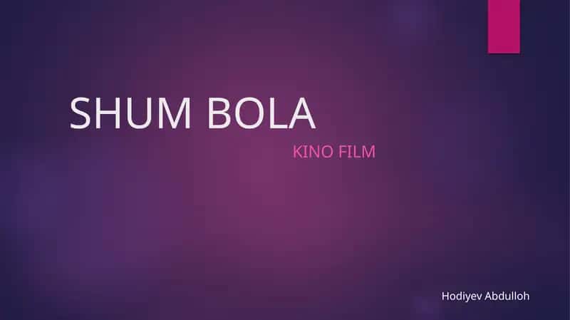 SHUM BOLA 1