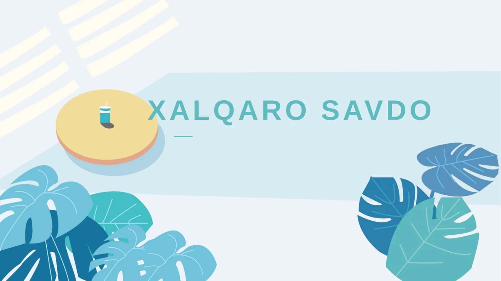 XALQARO SAVDO 1