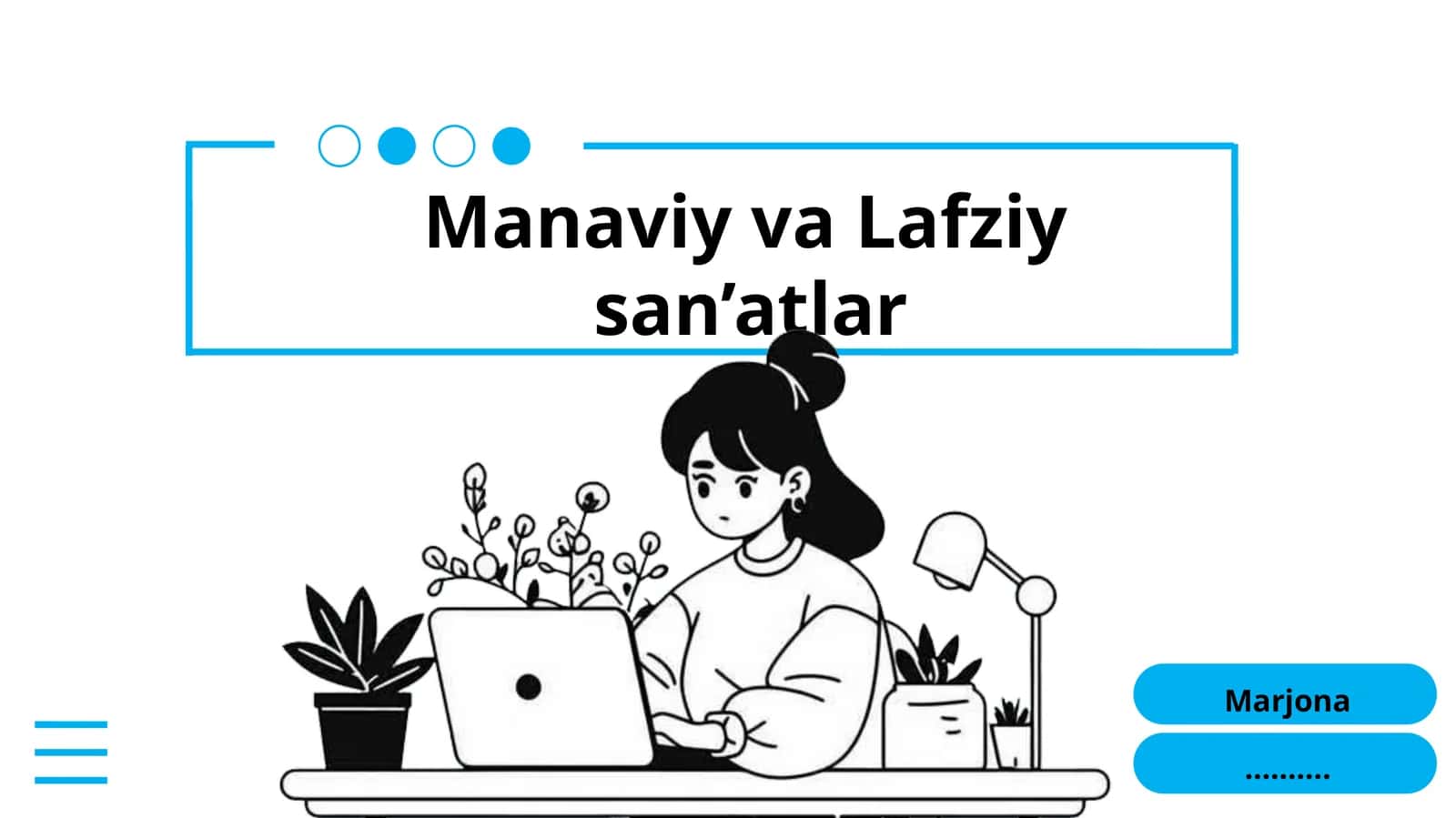 Manaviy va Lafziy san’atlar 1