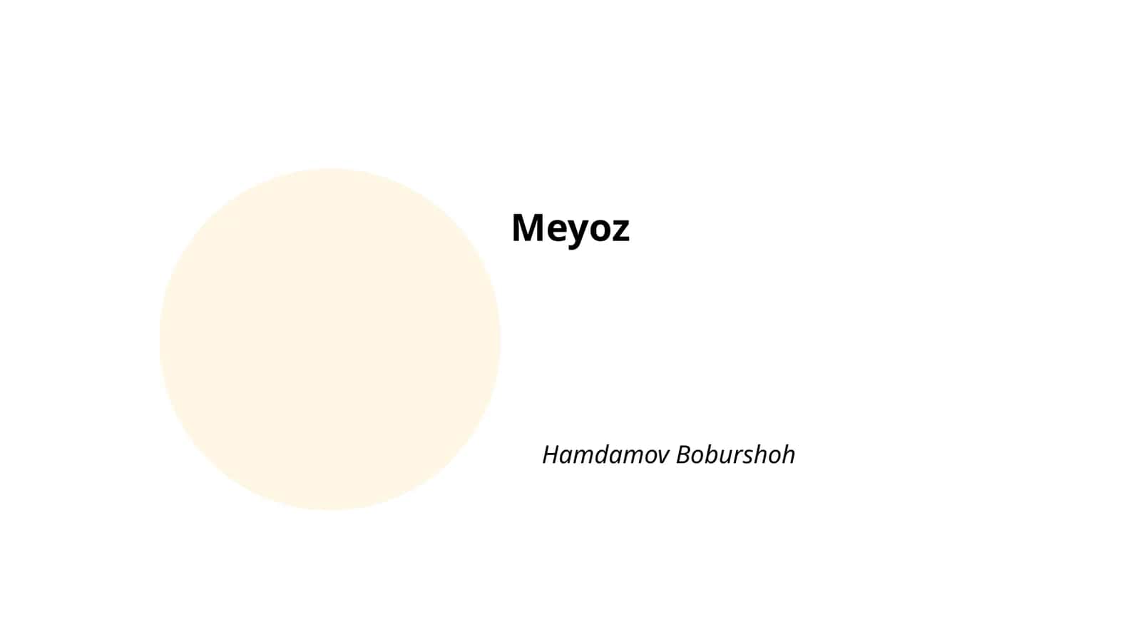 Meyoz 1