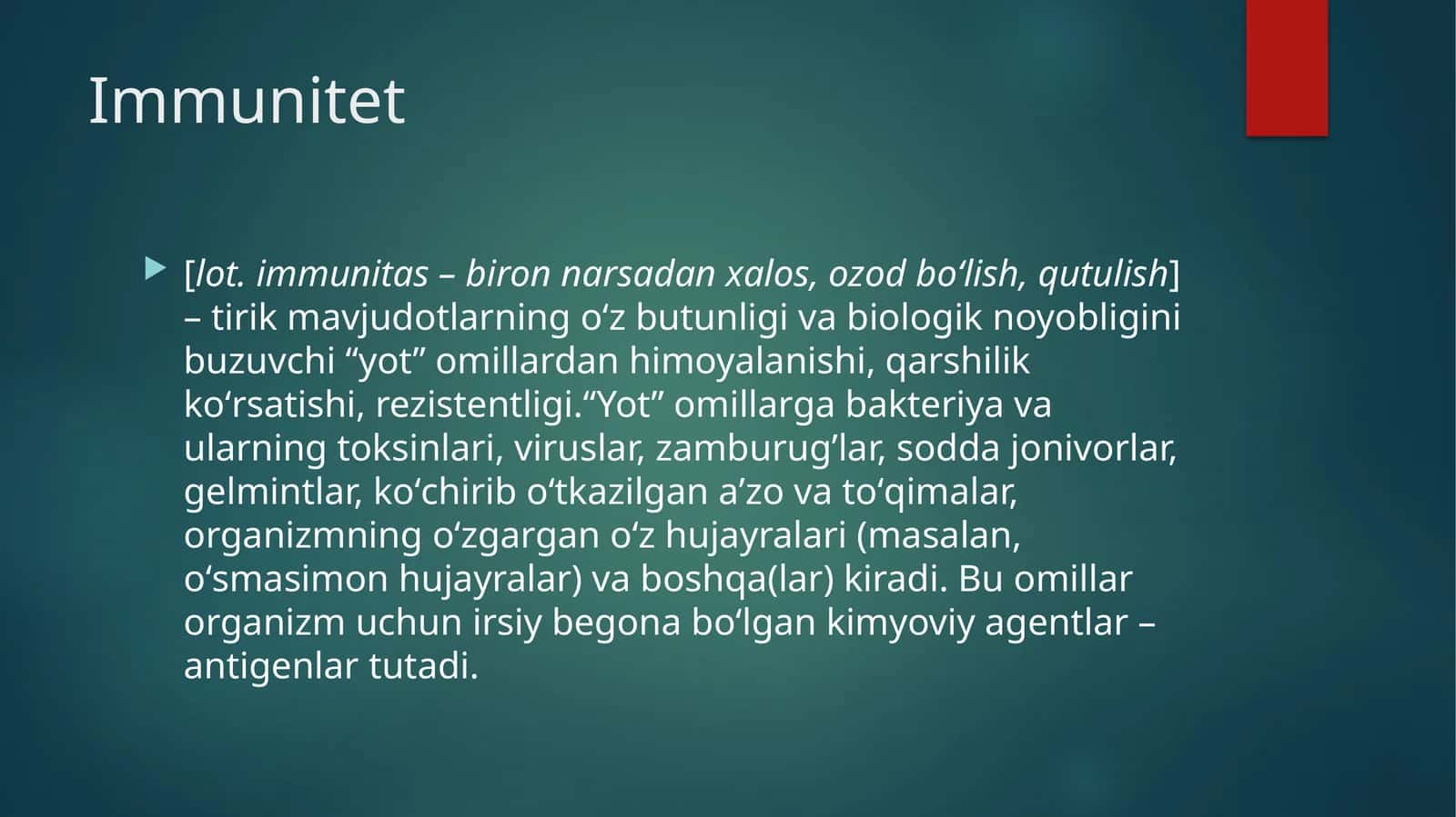 Immunitet 1