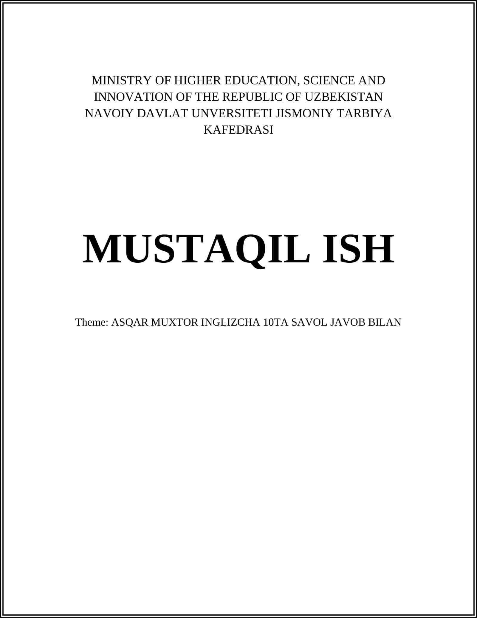 ASQAR MUXTOR 1