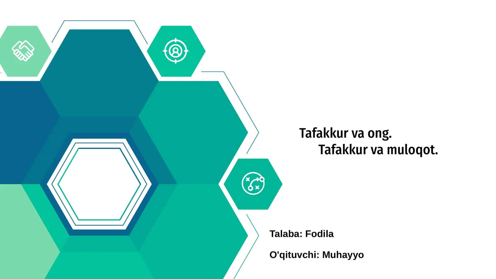 Tafakkur va Ong 1