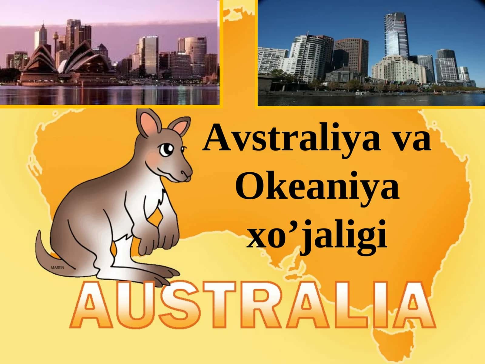 Avstraliya va Okeaniya xo’jaligi 1