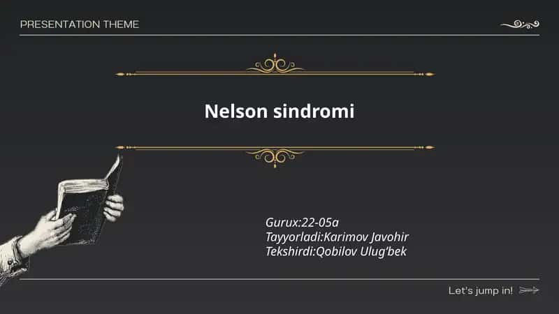 Nelson sindromi 1