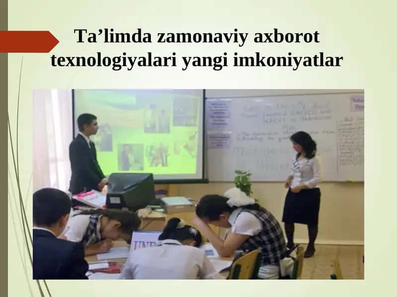 Zamonaviy axborot texnologiyalari 1