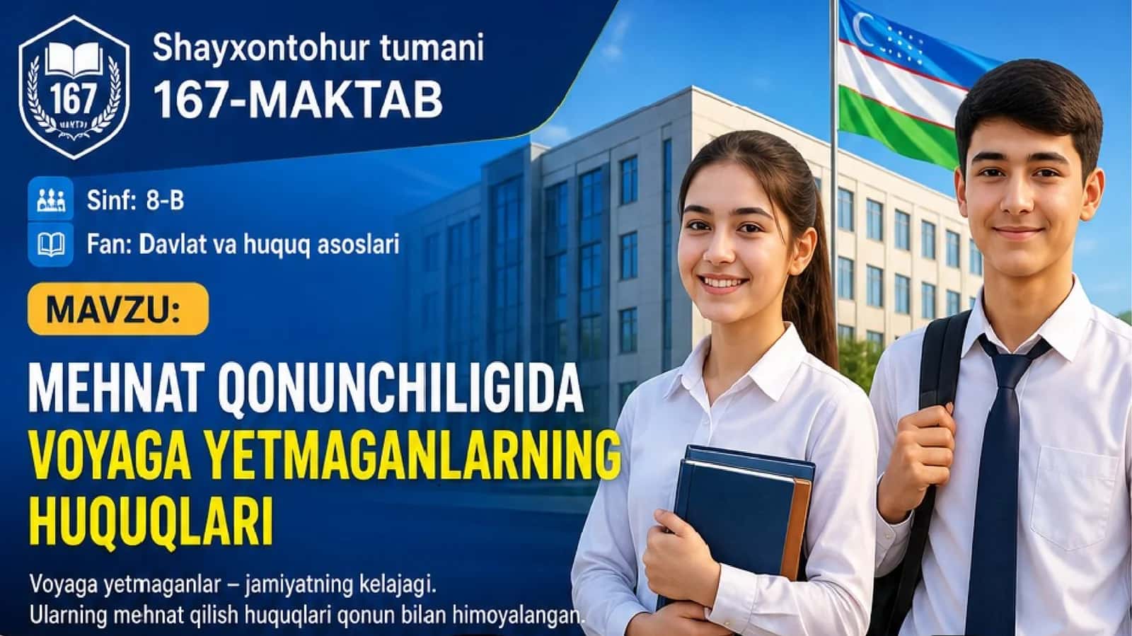 Mehnat qonunchiligida voyaga yetmaganlar huquqlari 1