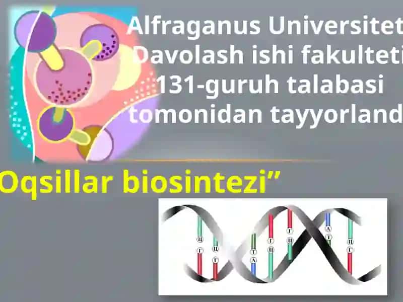 Oqsillar biosintezi