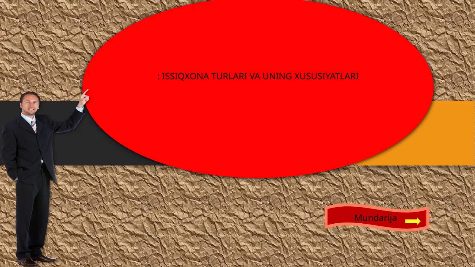 ISSIQXONA TURLARI VA UNING XUSUSIYATLARI 1