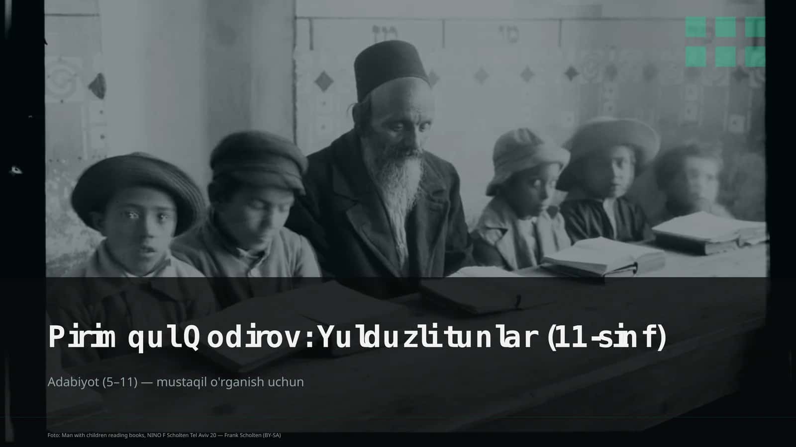 Yulduzli tunlar (11-sinf) 1