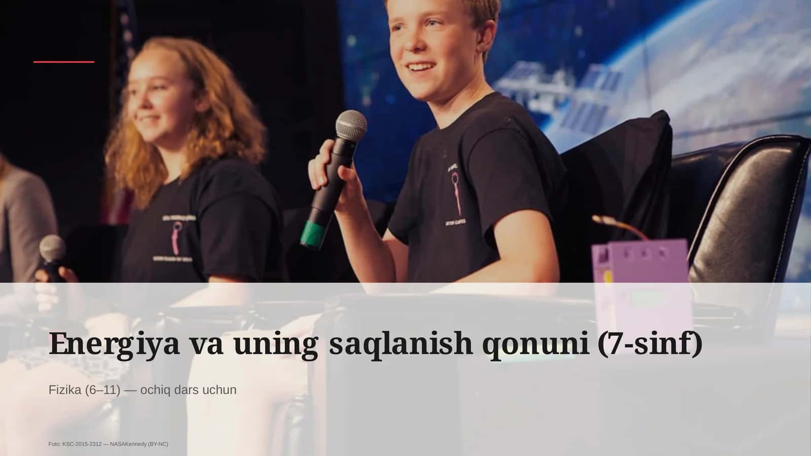 Energiya va uning saqlanish qonuni (7-sinf) 1