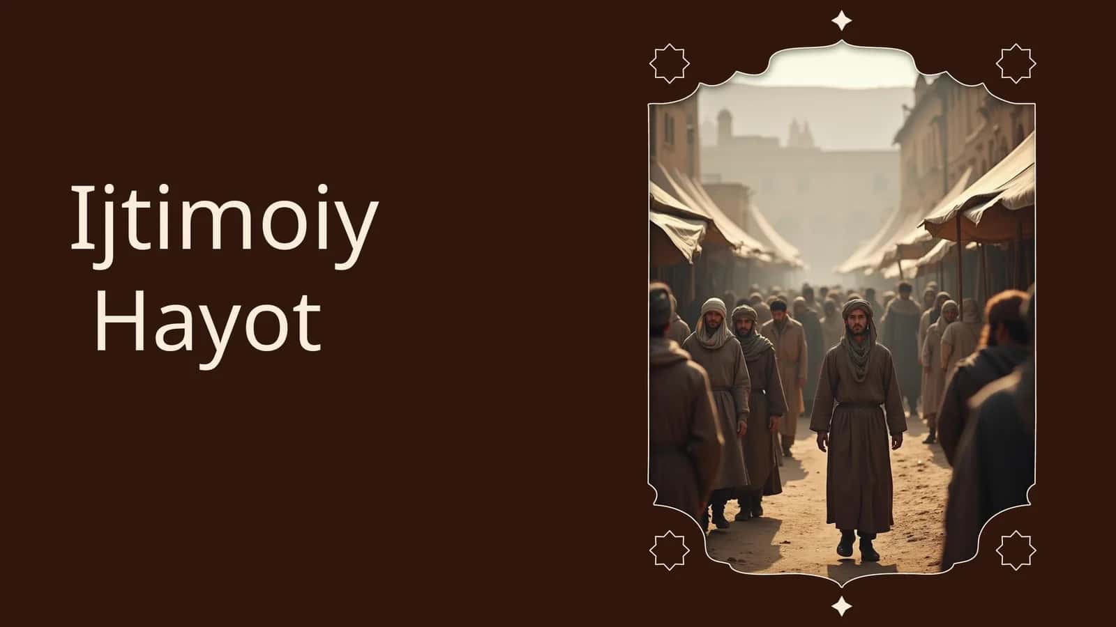 Ijtimoiy  Hayot 1