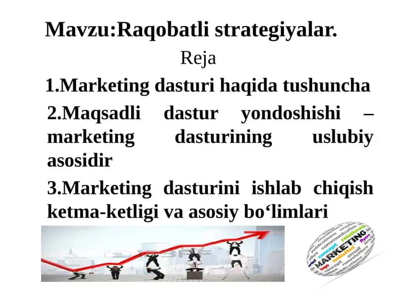 Raqobatlistrategiyalar 1