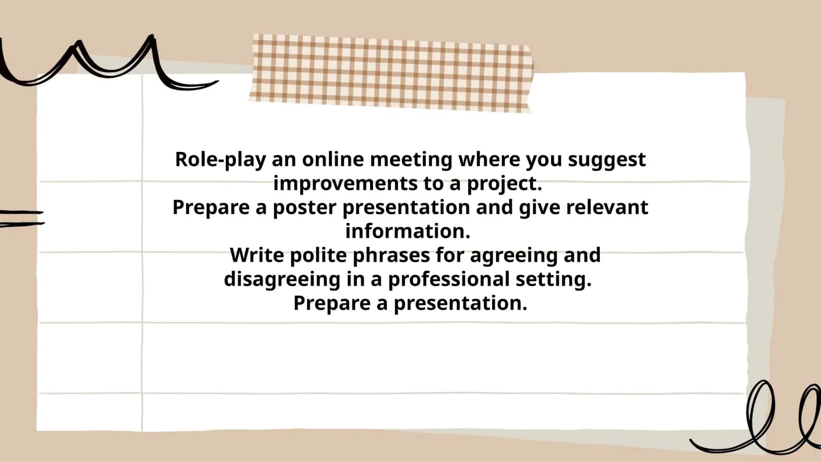 Online Meeting Role-play 1
