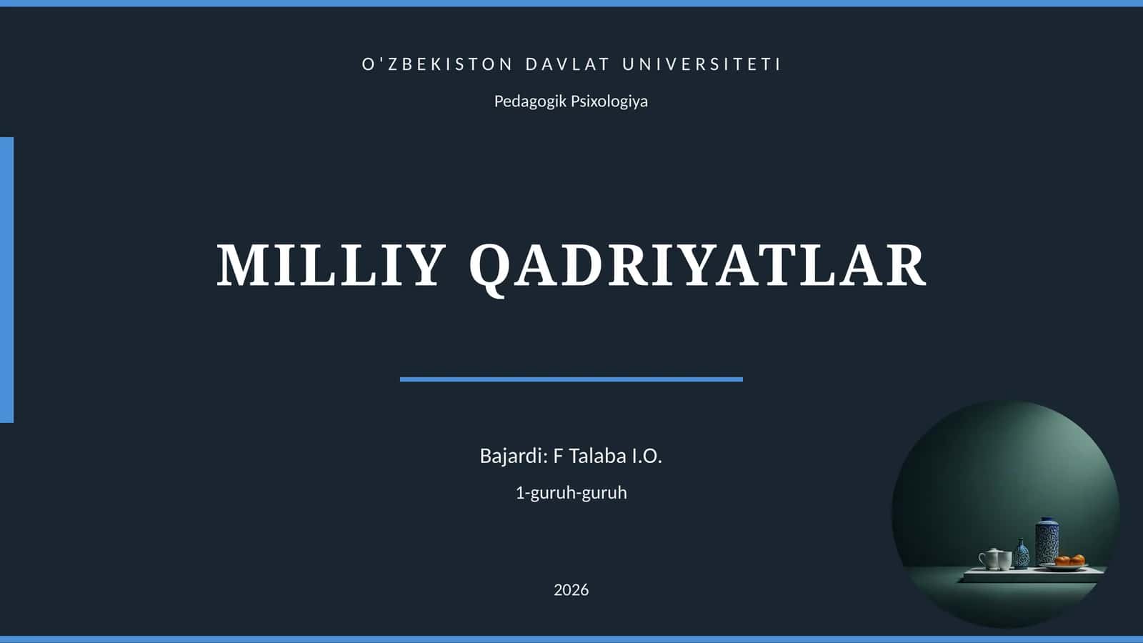 MILLIY QADRIYATLAR 1