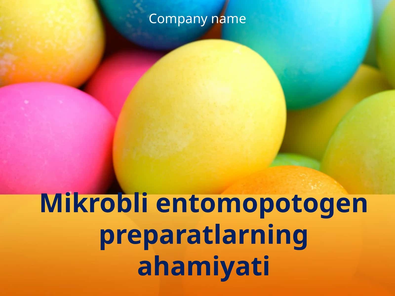 Mikrobli entomopotogen preparatlarning ahamiyati 1