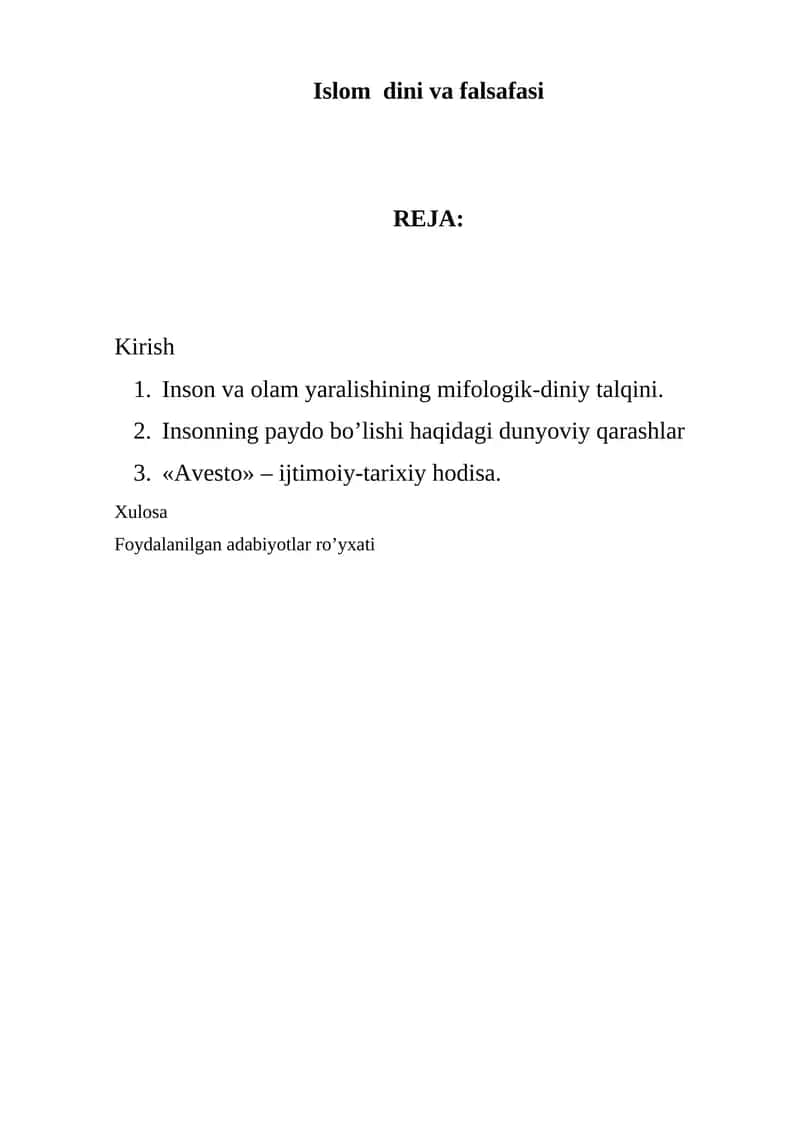 Islom dini va falsafasi 1