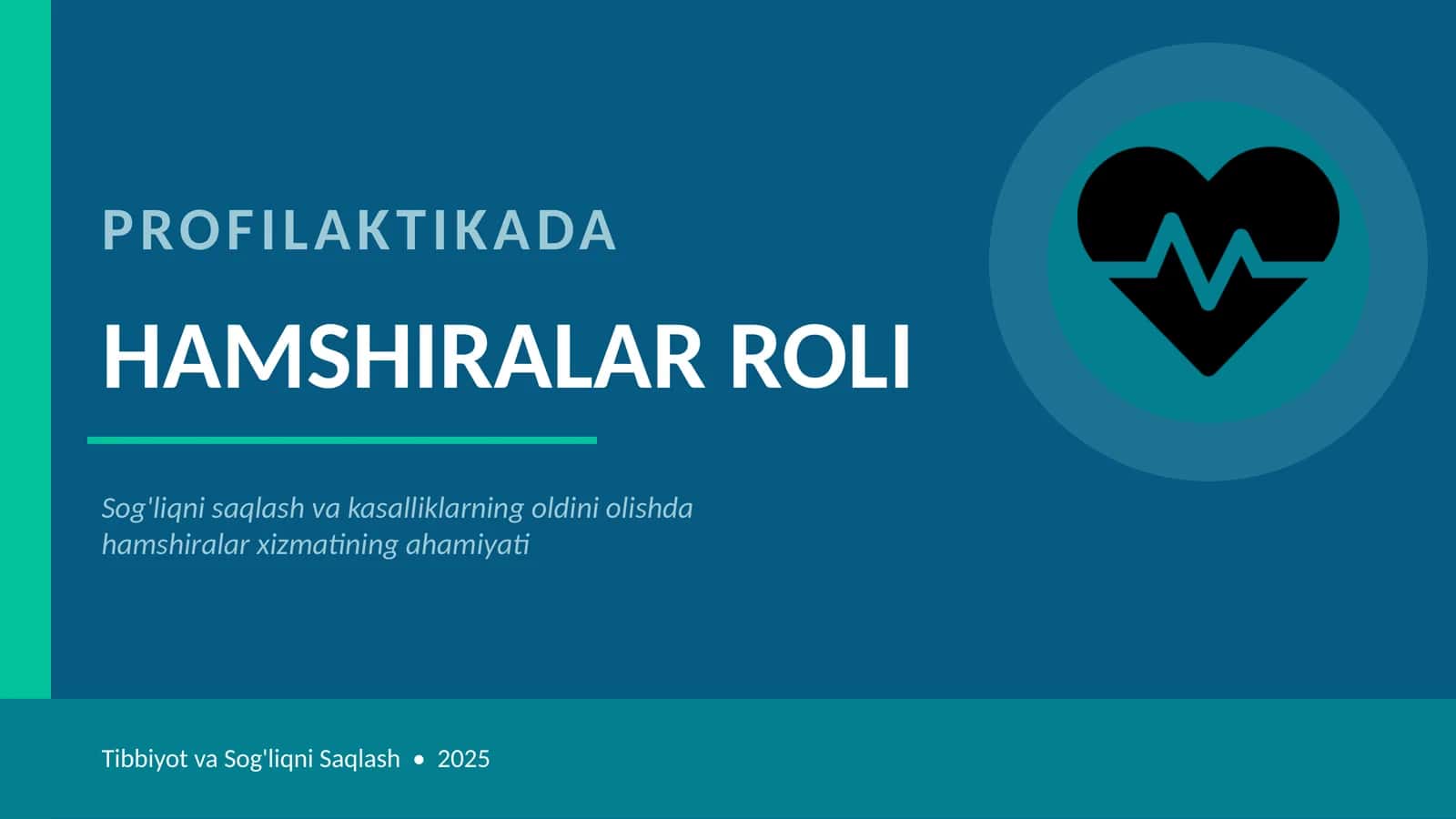 Profilaktikada hamshiralar roli 1